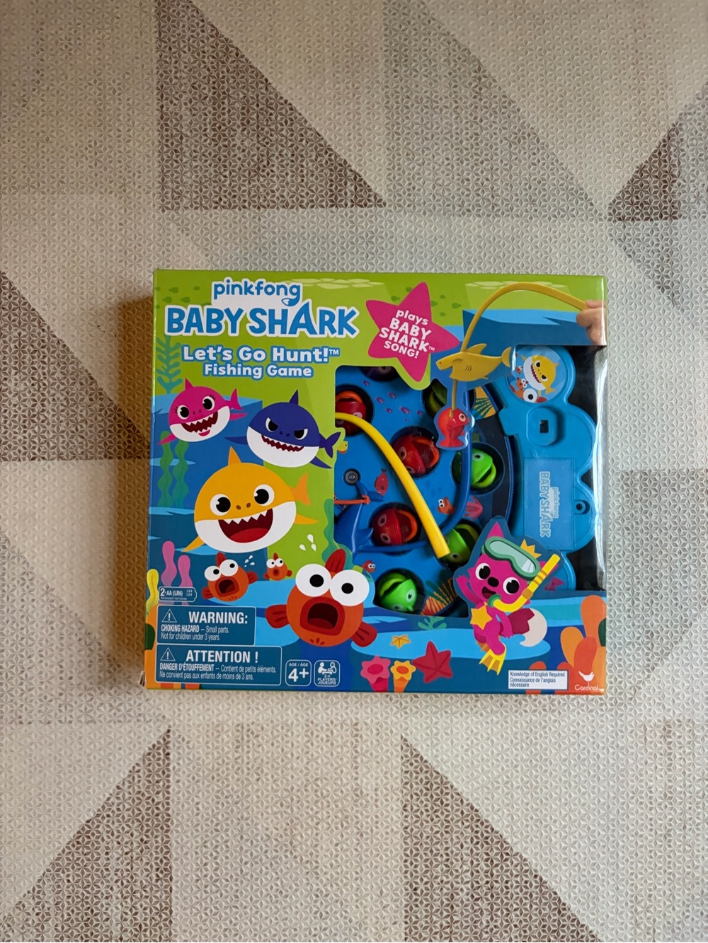 Pinkfong Baby Shark Let's Go Hunt Musical Fishing Game